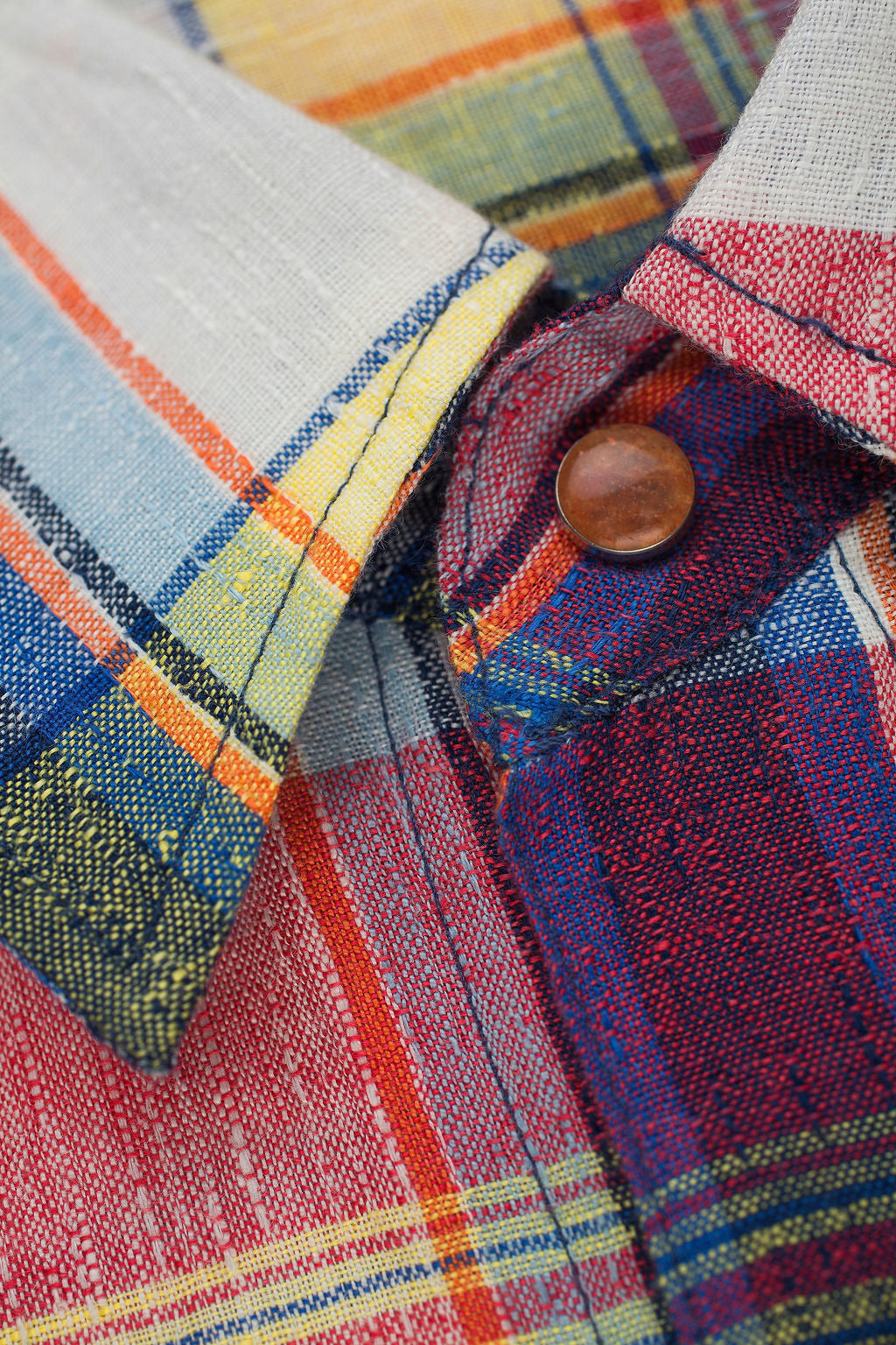 Daybreak Plaid Linen Shirt