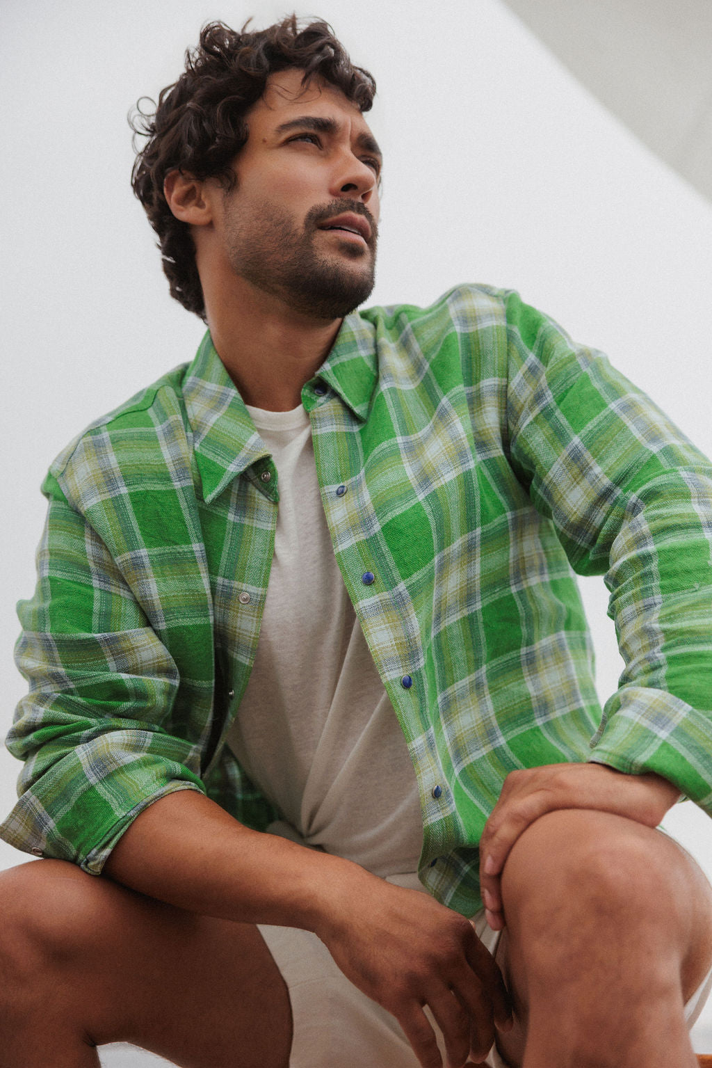 Harbor Tartan Linen Shirt