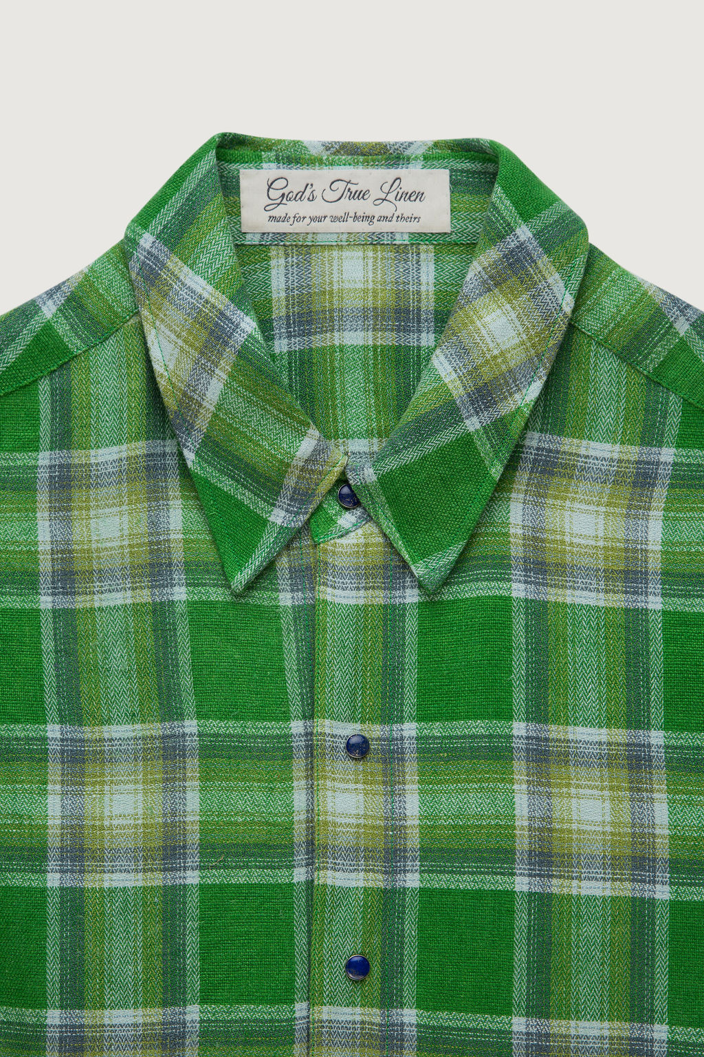 Harbor Tartan Linen Shirt