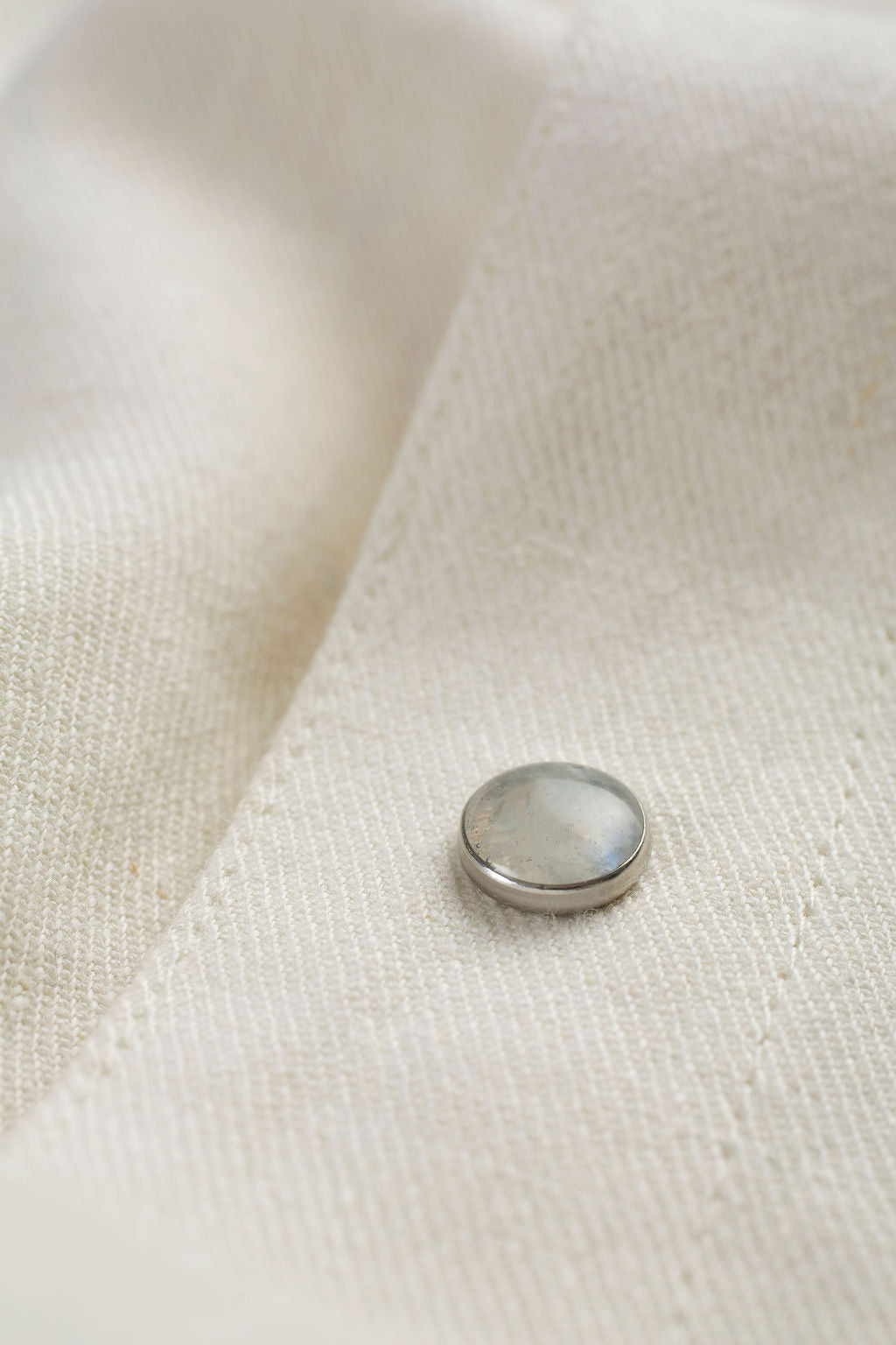 Ivory Solid Linen Shirt