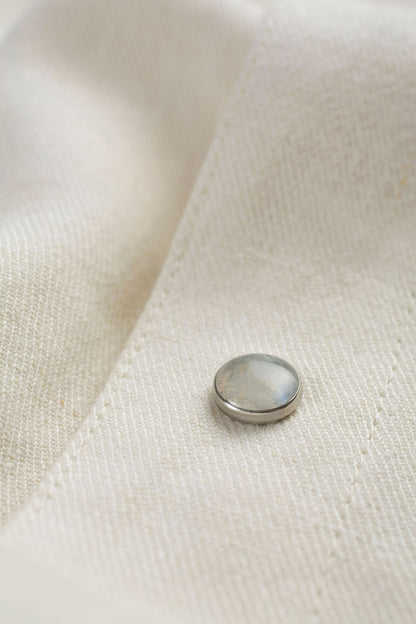 Ivory Solid Linen Shirt