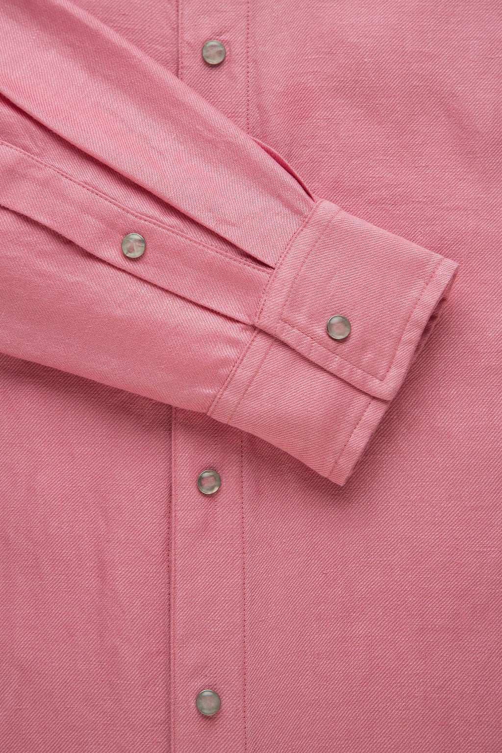 Blush Solid Linen Shirt