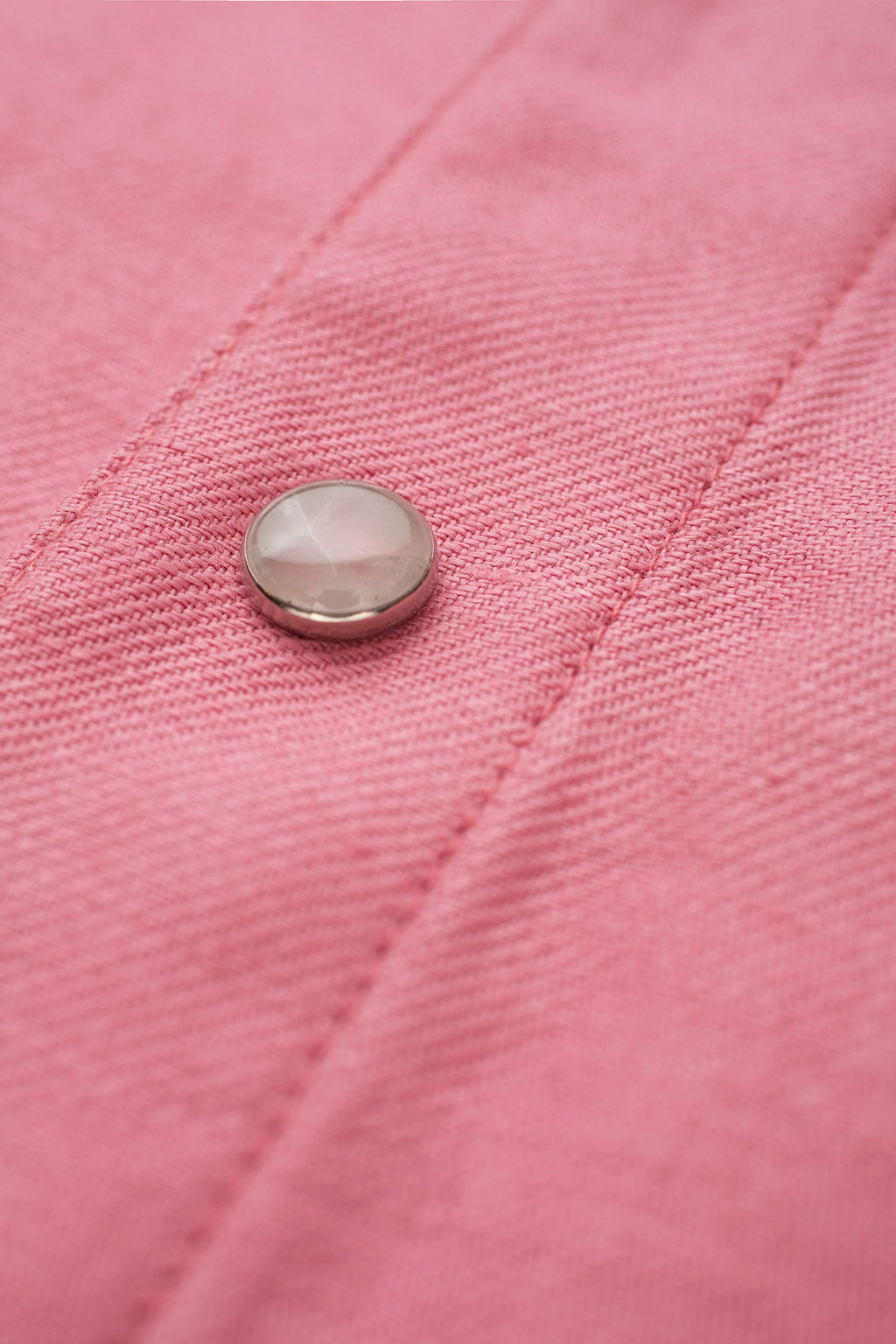 Blush Solid Linen Shirt