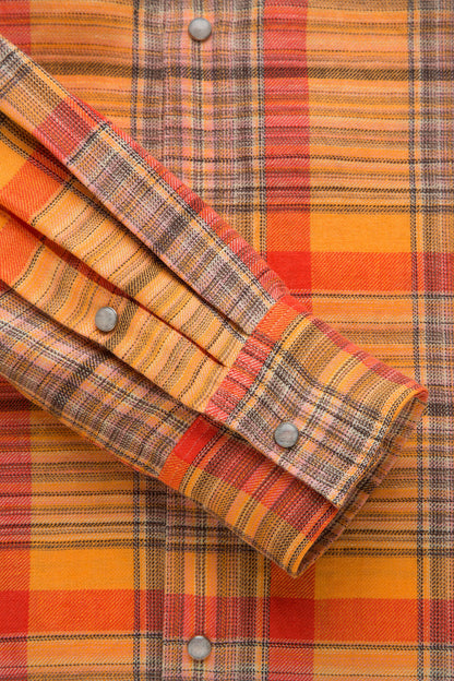 Twilight Plaid Linen Shirt