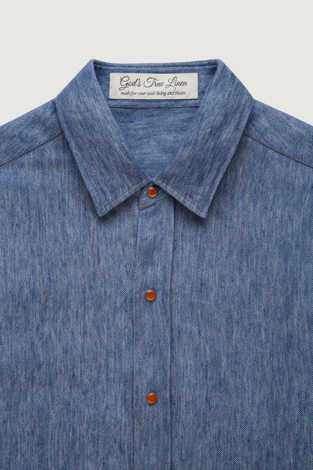 Linen Denim Shirt