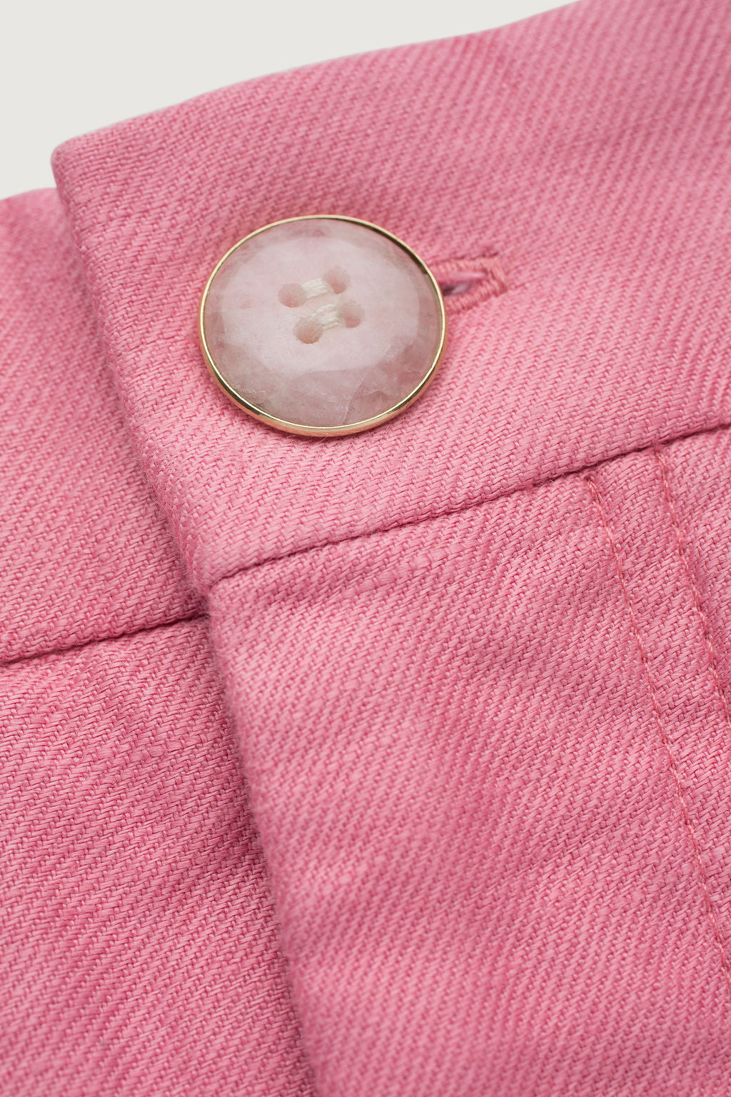 Blush Solid Linen Short