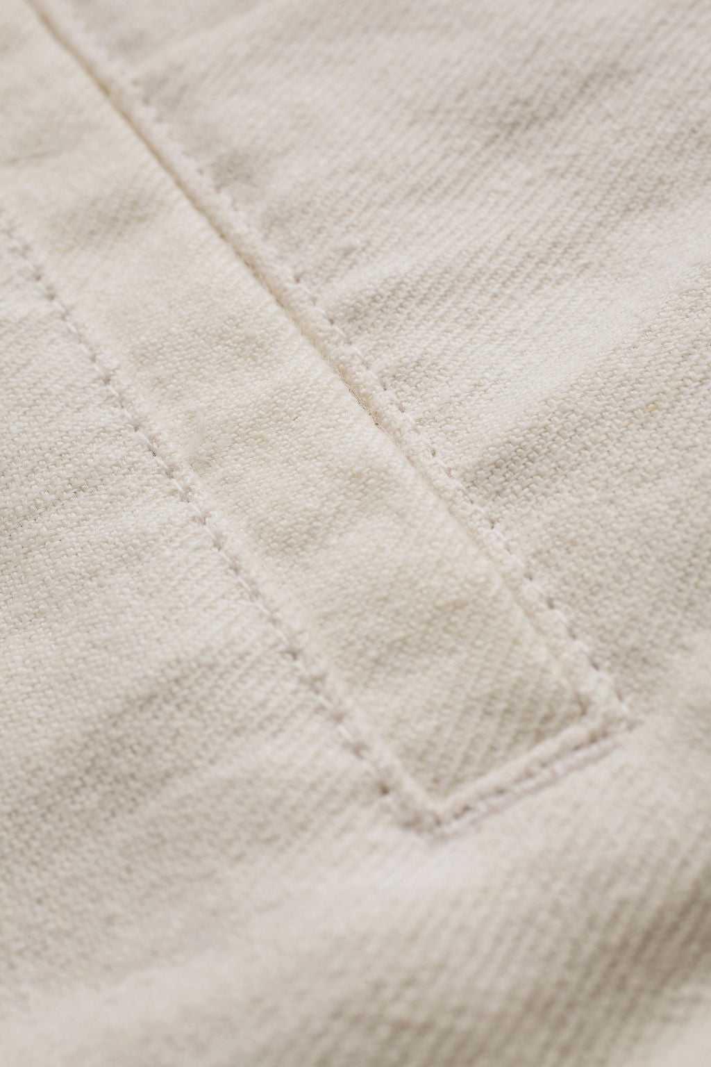 Ivory Solid Linen Pant