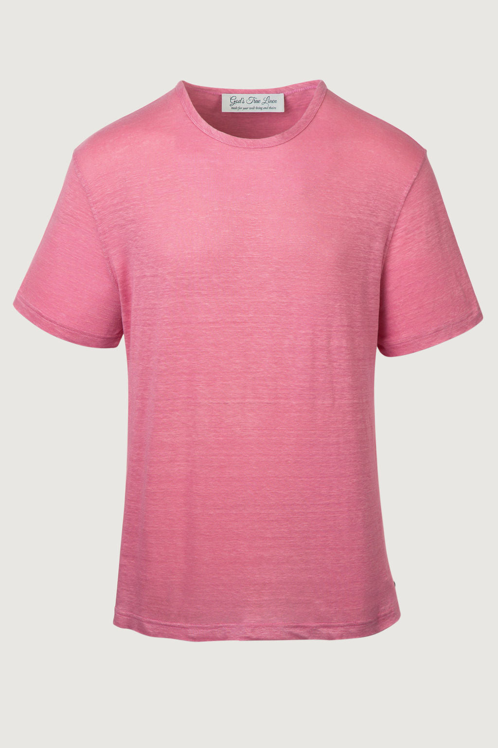 Blush Signature Linen T-Shirt Jersey