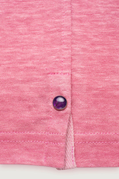 Blush Signature Linen T-Shirt Jersey