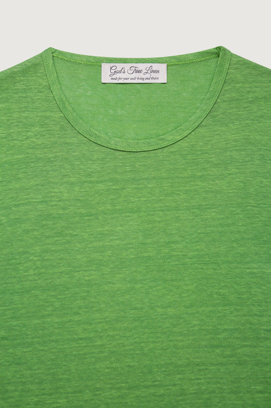 Grass Signature Linen T-Shirt Jersey