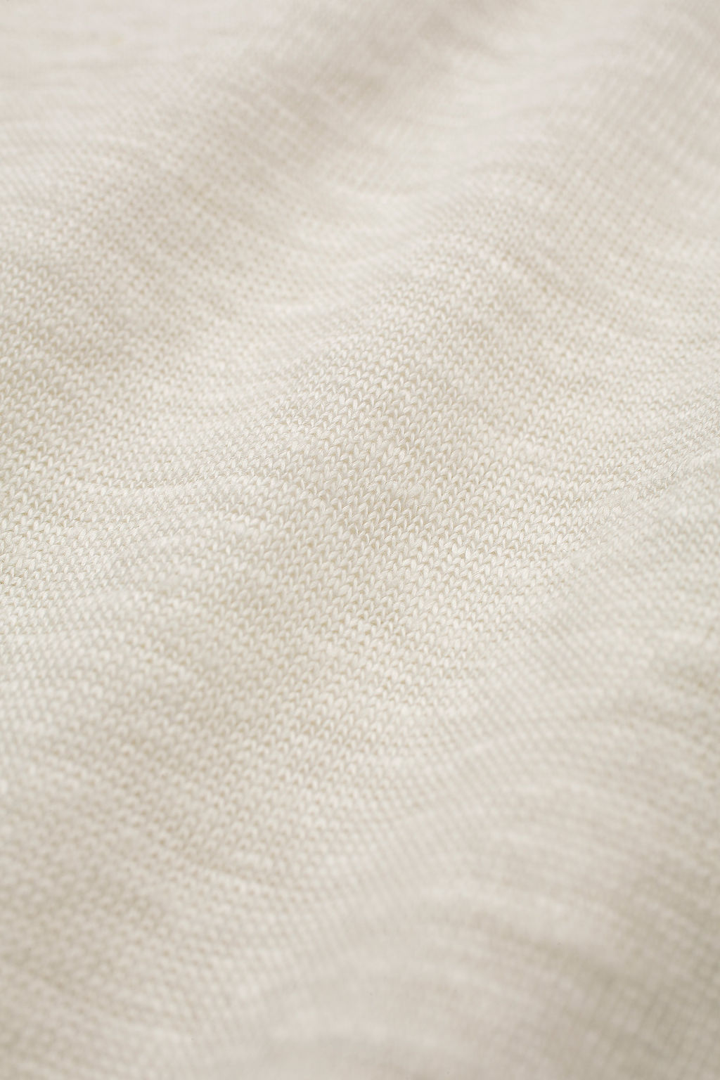 Ivory Signature Linen T-Shirt Jersey