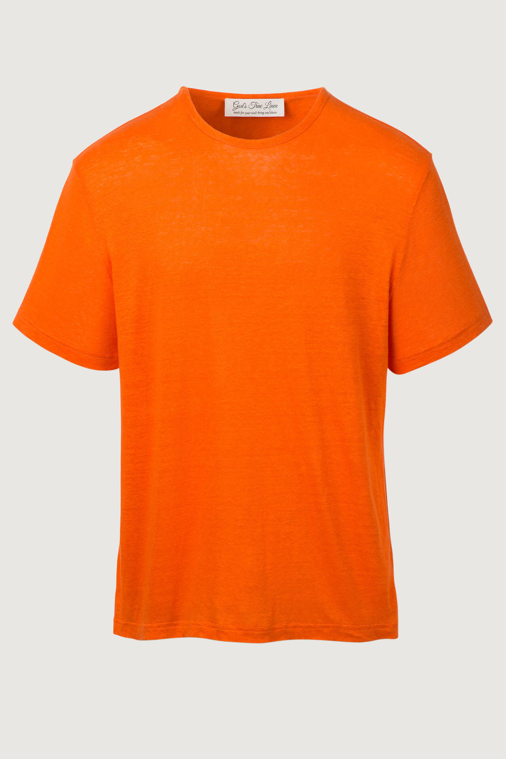 Tangerine Signature Linen T-Shirt Jersey