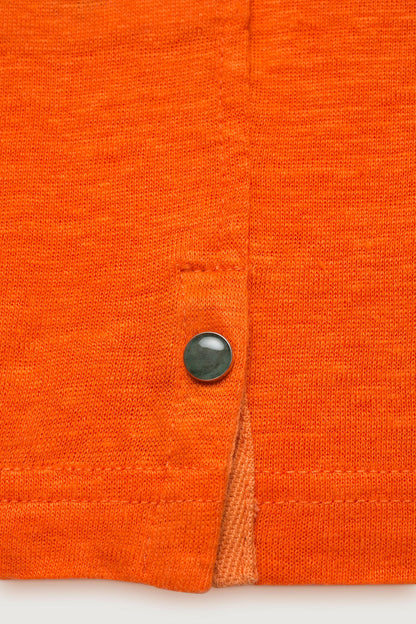 Tangerine Signature Linen T-Shirt Jersey