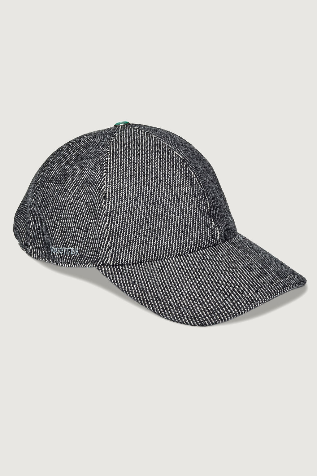 Black Denim Cashmere Fincher Hat