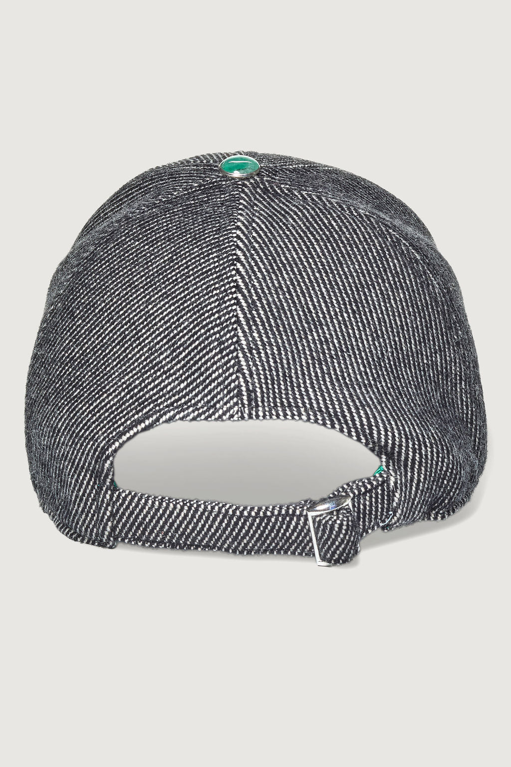 Black Denim Cashmere Fincher Hat