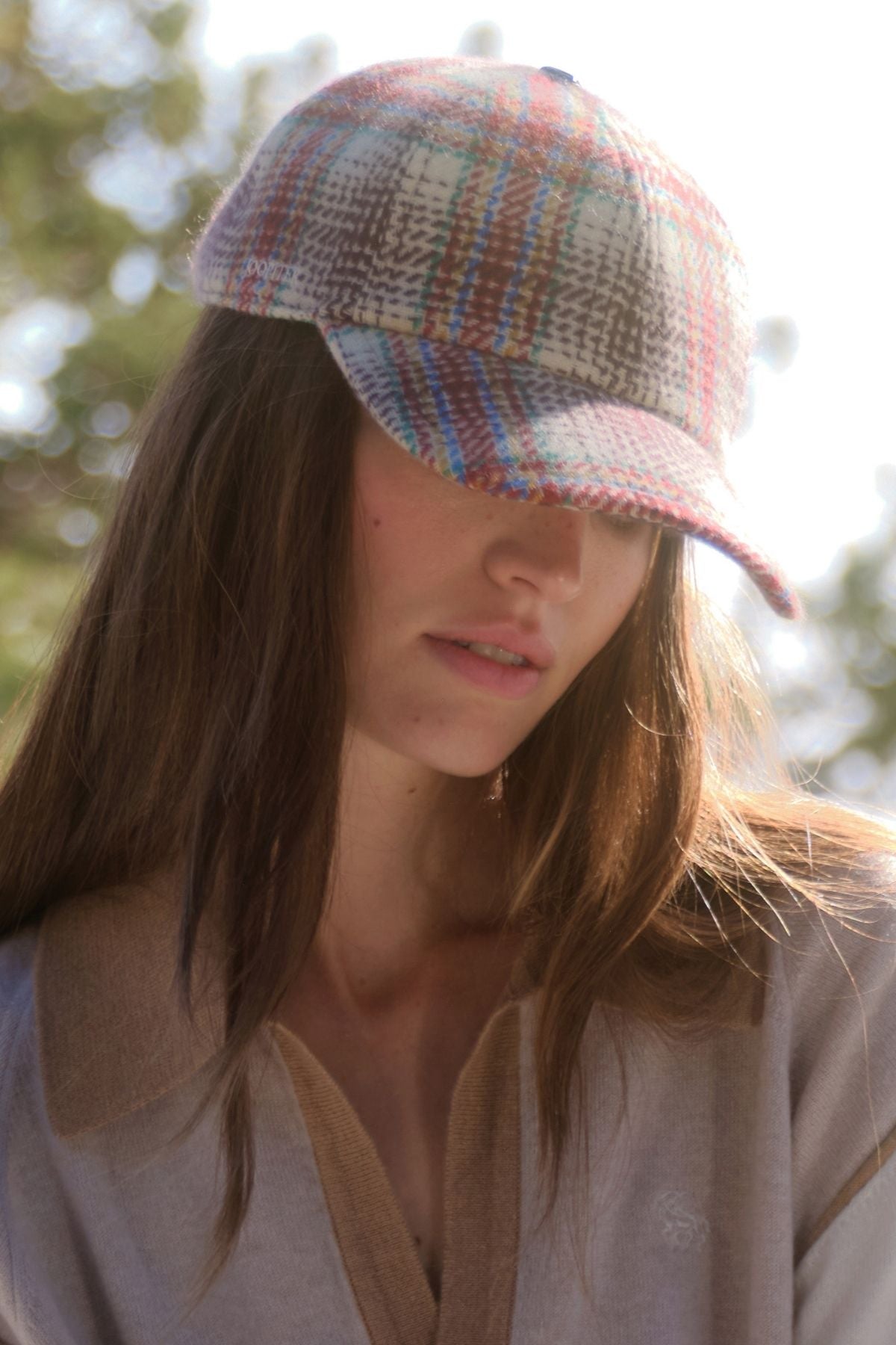 Balance Tartan Cashmere Fincher Hat