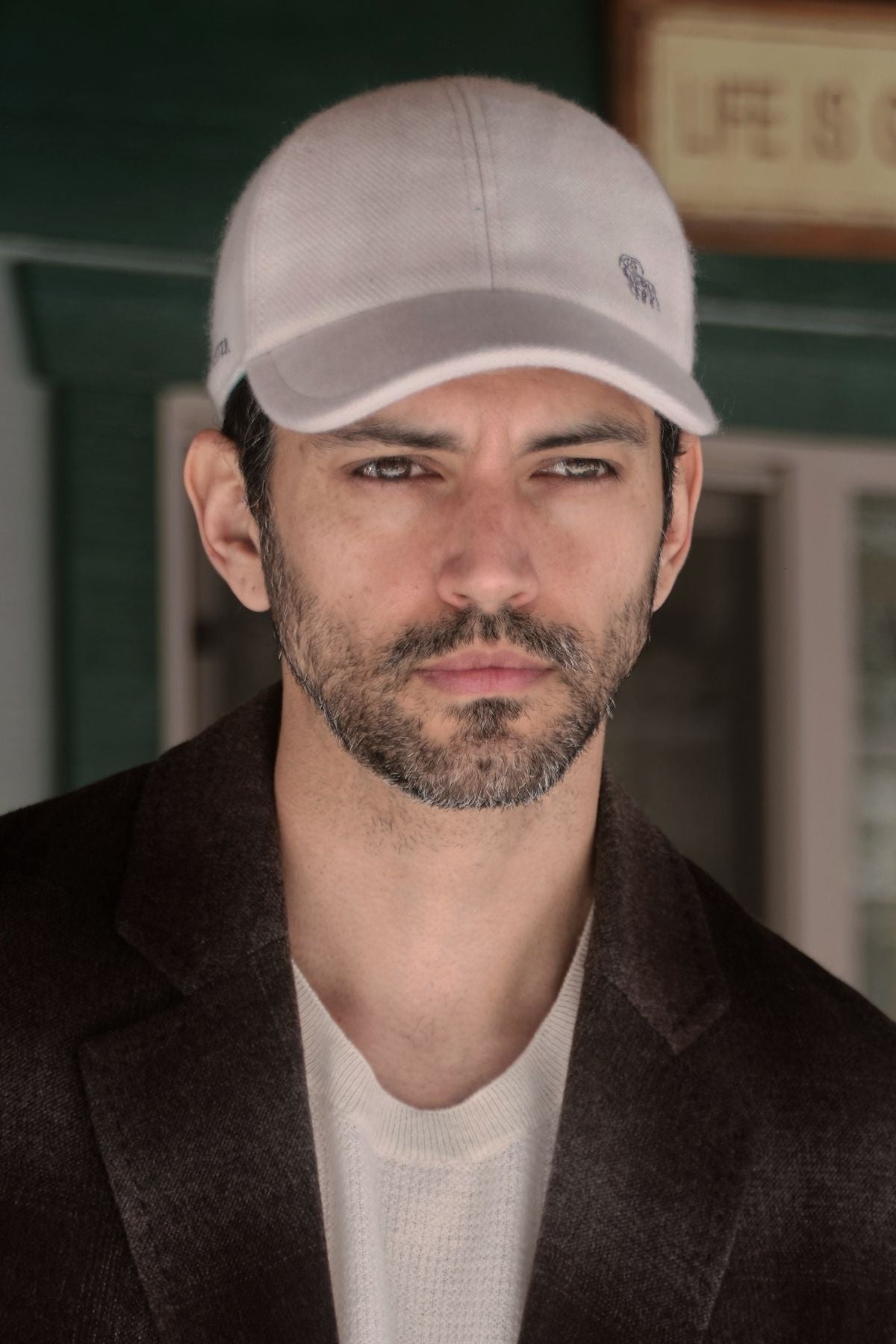 Clarity Ombre Tartan Cashmere Fincher Hat