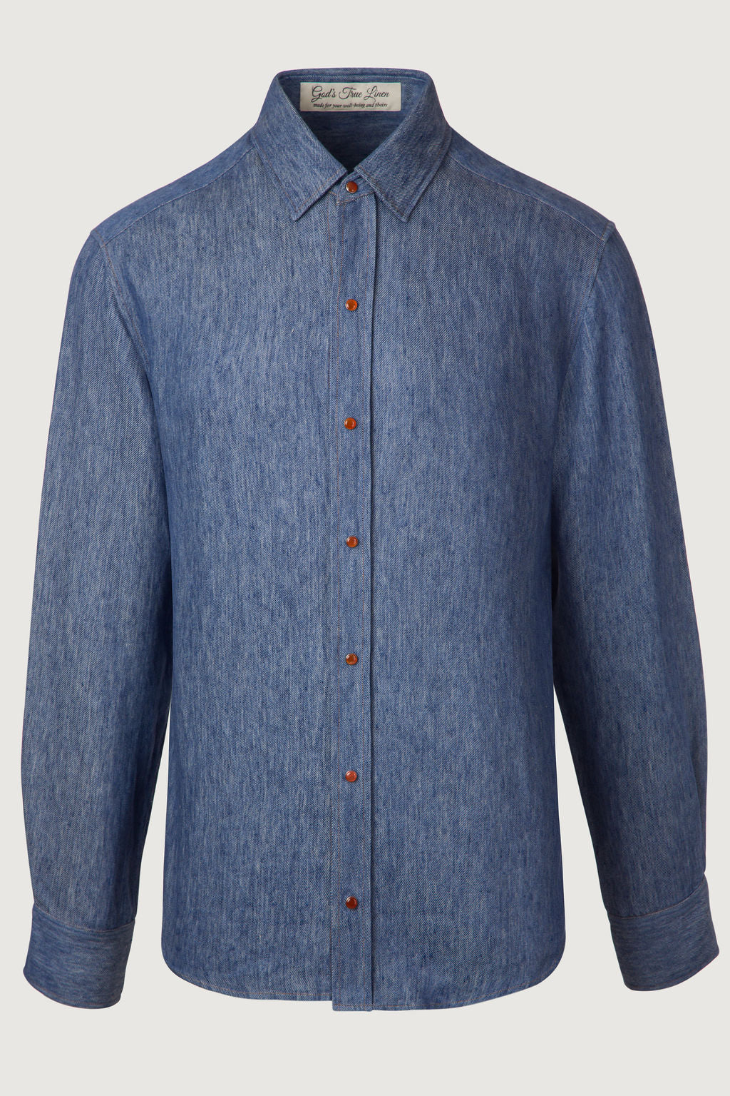 Linen Denim Shirt