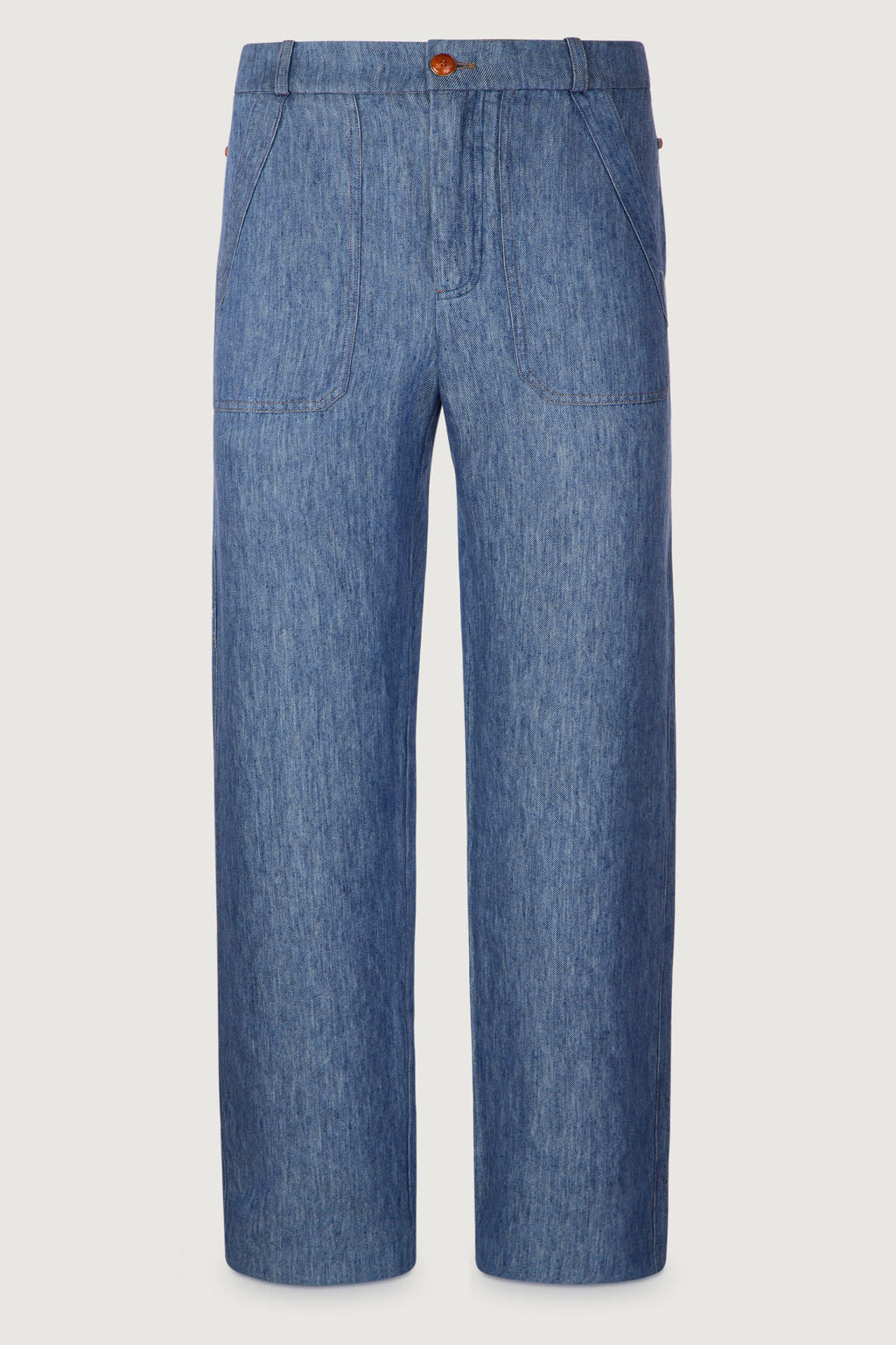 Linen Denim Pant