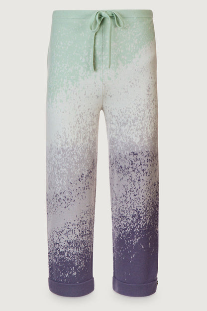 Ocean Knit Ombre Cashmere Pant