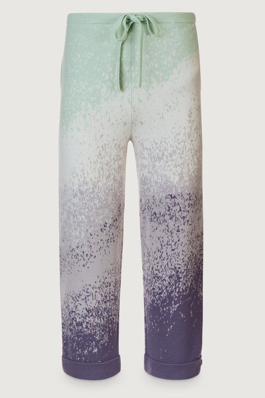 Ocean Knit Ombre Cashmere Pant