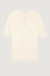 Antique Ivory Cashmere Henley