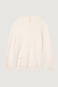 Ivory Cashmere Hoodie