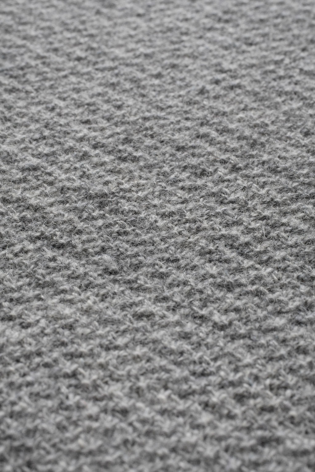 Heather Grey Signature Knit Cashmere T-Shirt