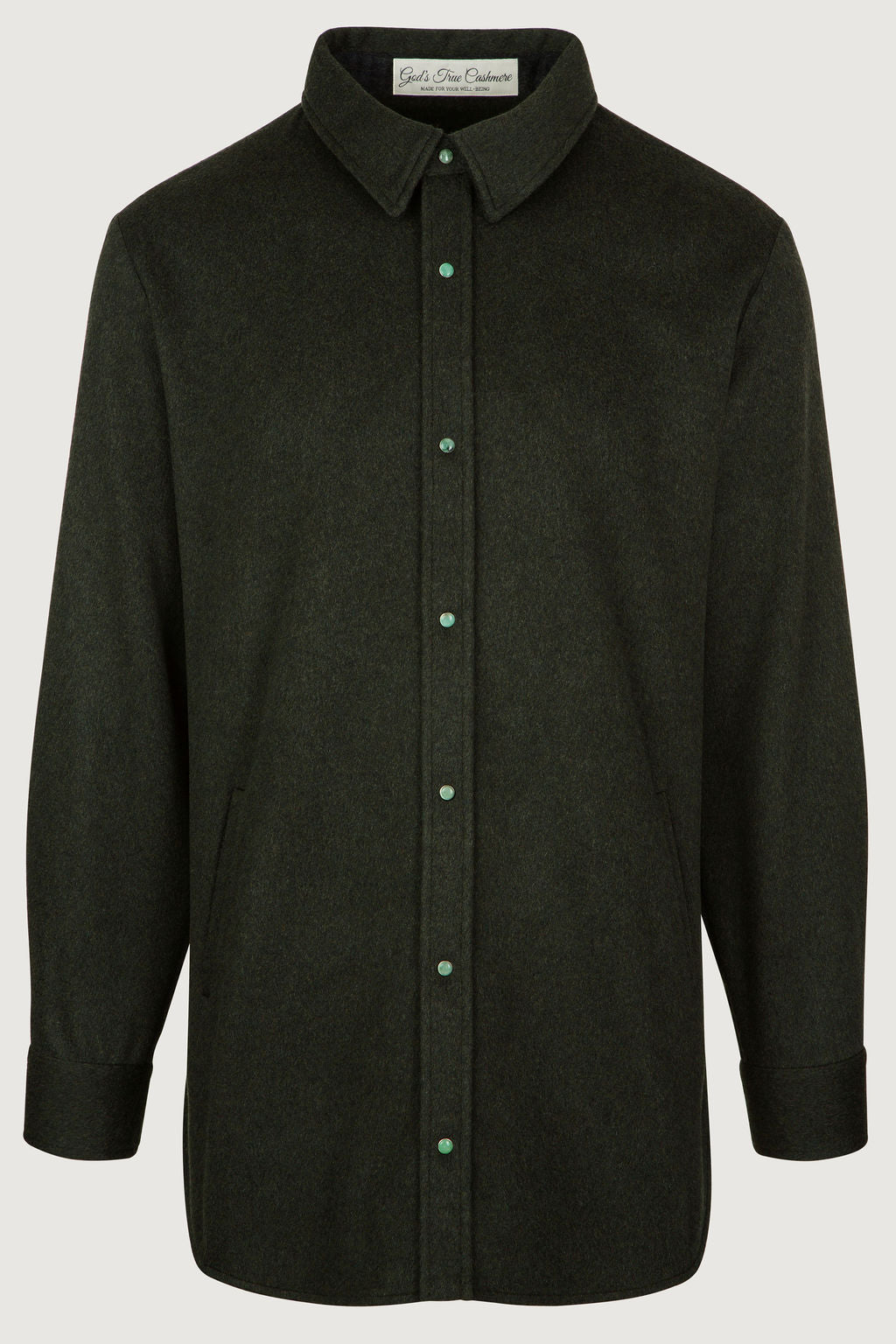 Army Heavy Weight Brushed Cashmere Overshirt