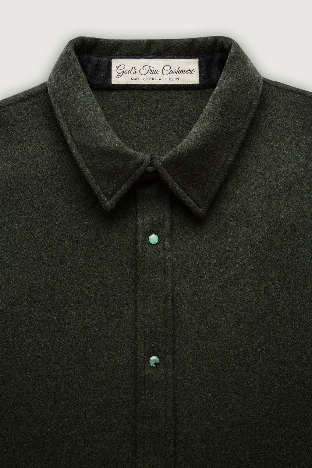 Army Heavy Weight Brushed Cashmere Overshirt