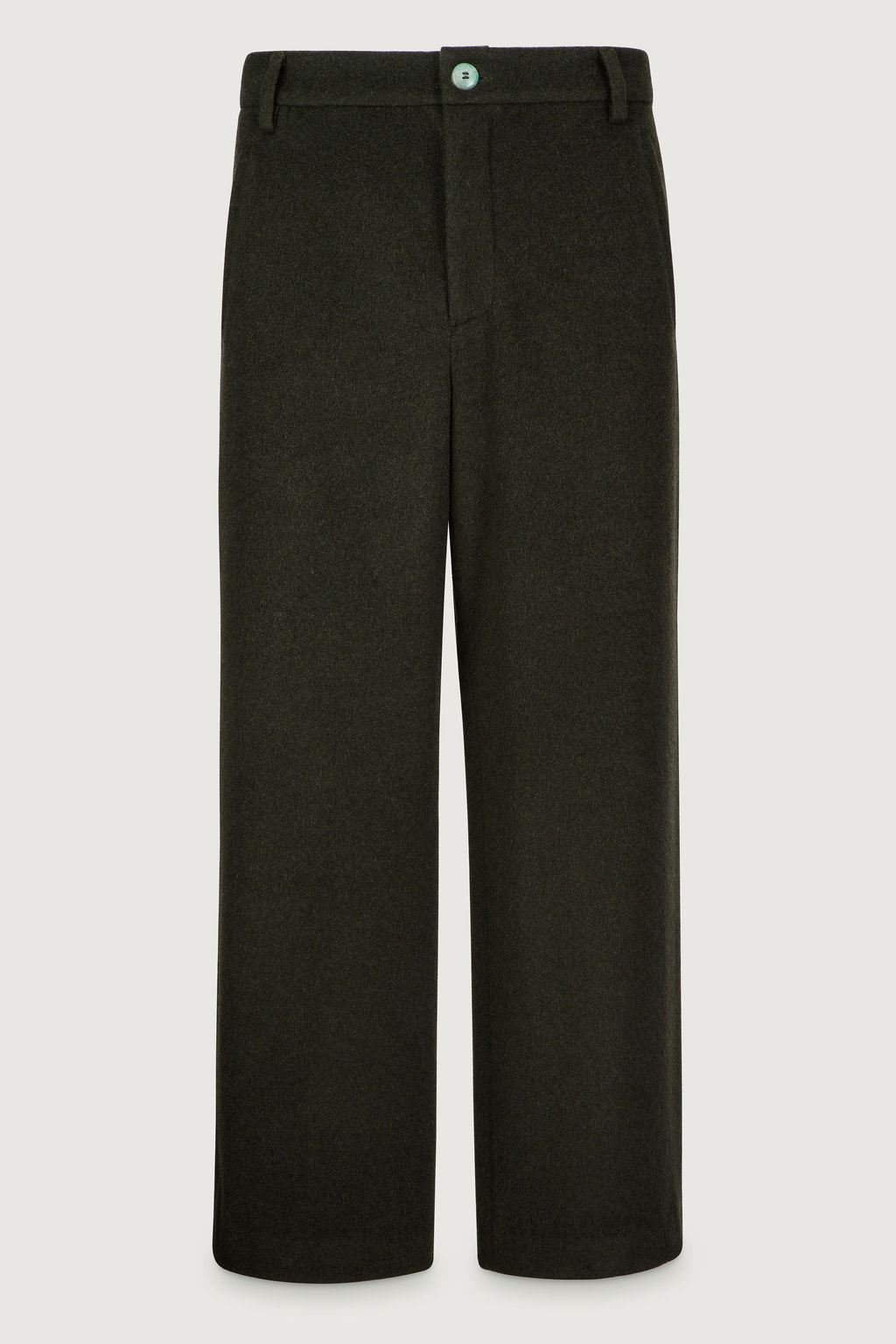 Army Brushed Cashmere Wide Leg Pant