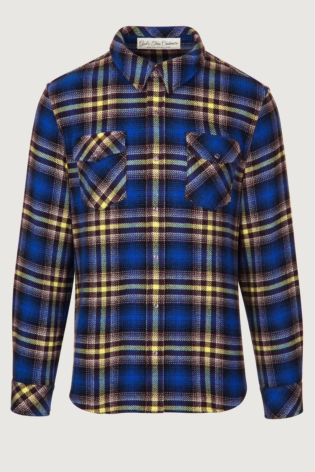 Eclipse Tartan Cashmere Shirt