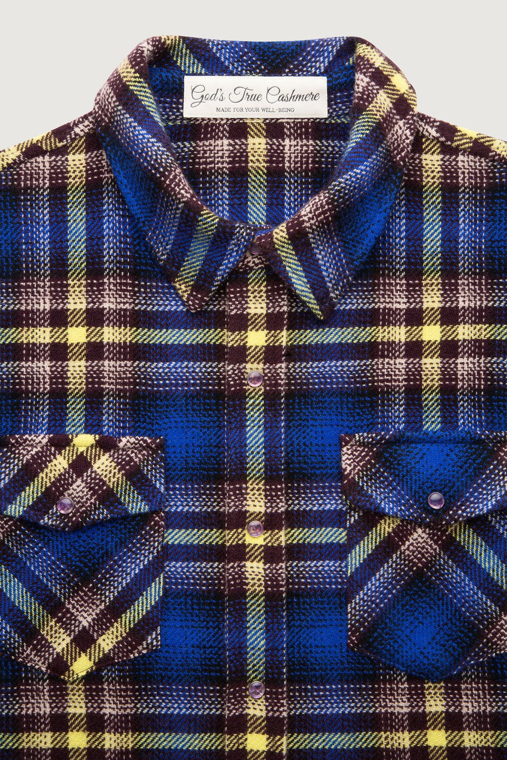 Eclipse Tartan Cashmere Shirt