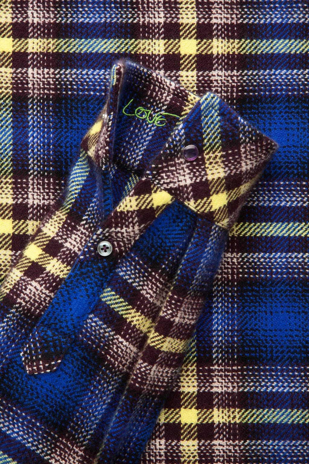 Eclipse Tartan Cashmere Shirt