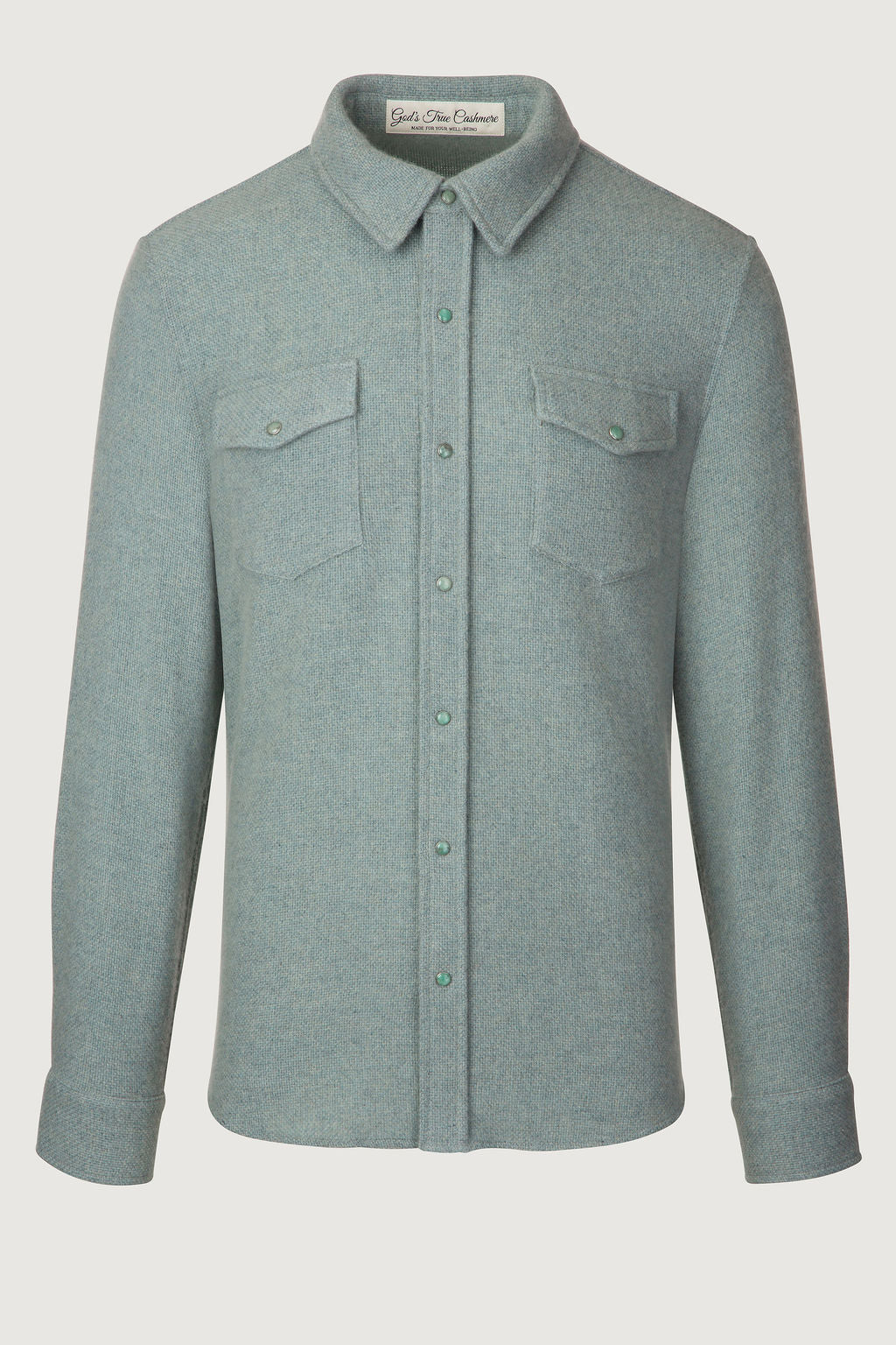 Celeste Solid Cashmere Shirt