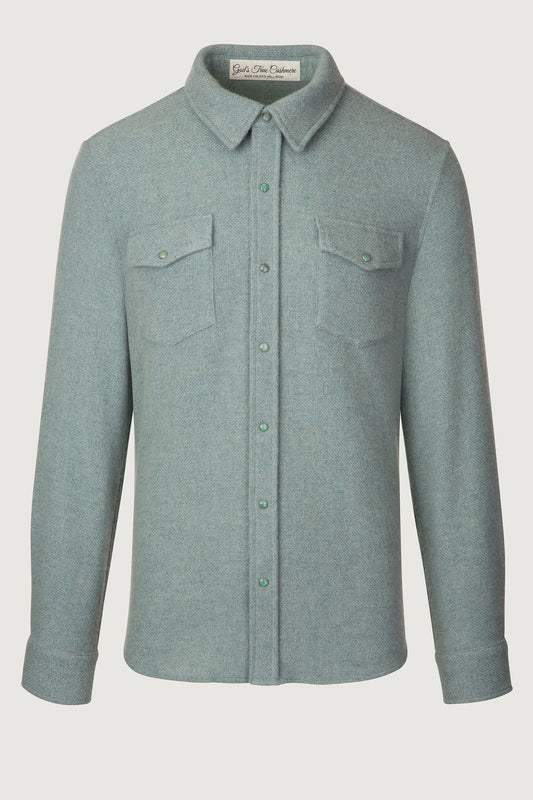 Celeste Solid Cashmere Shirt