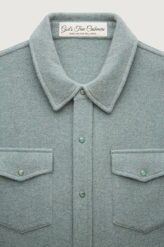 Celeste Solid Cashmere Shirt