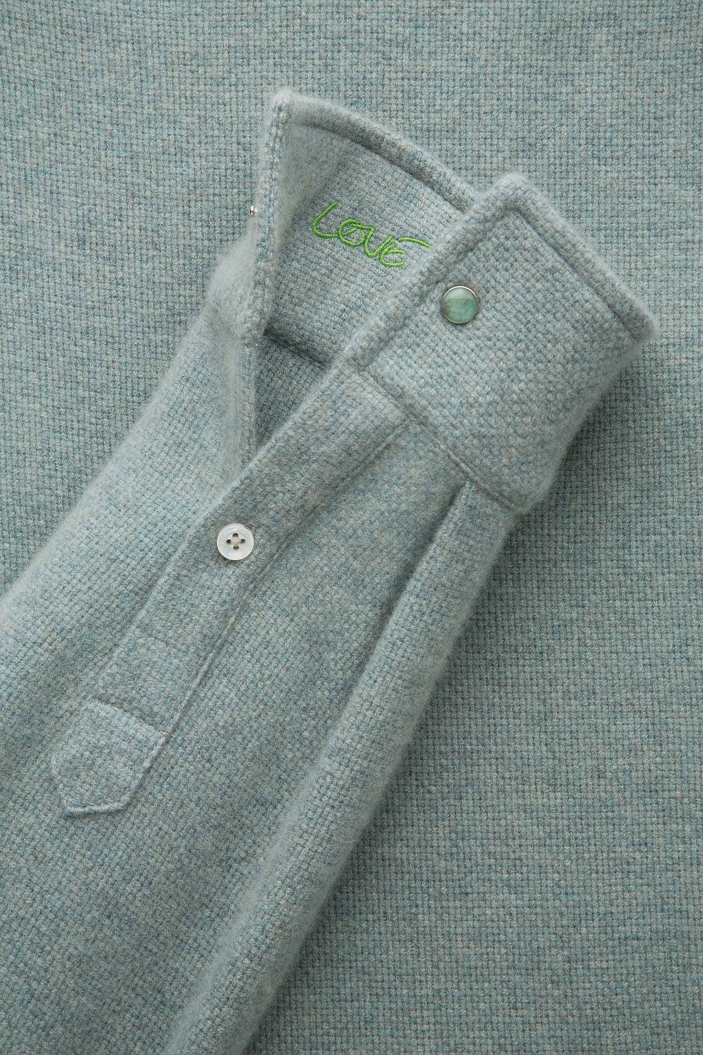 Celeste Solid Cashmere Shirt