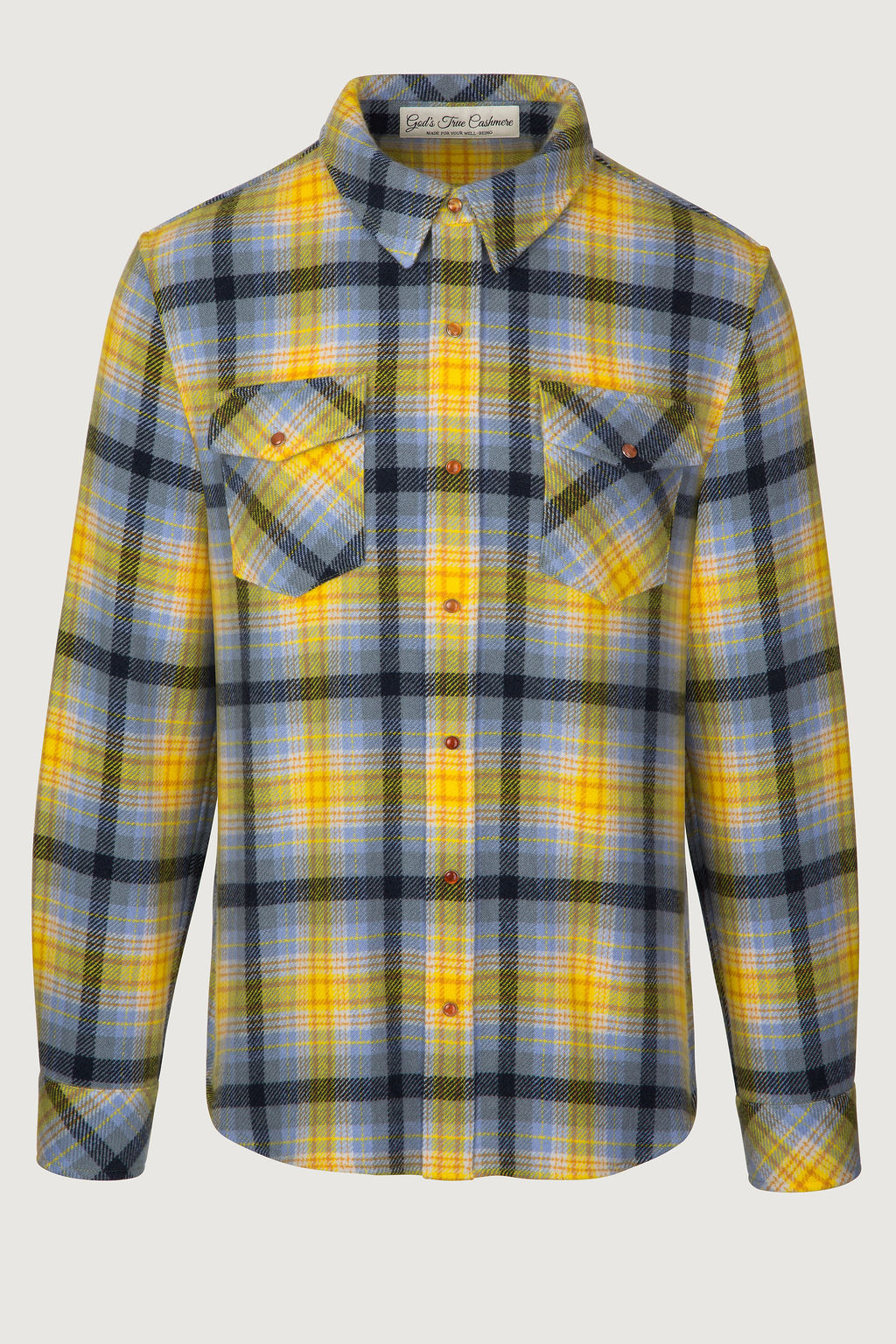 Alchemy Tartan Cashmere Shirt