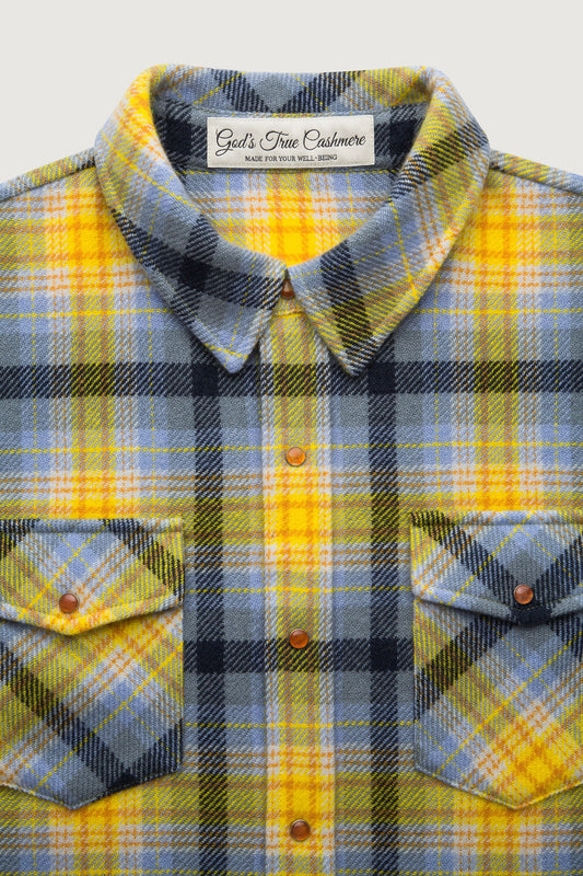Alchemy Tartan Cashmere Shirt