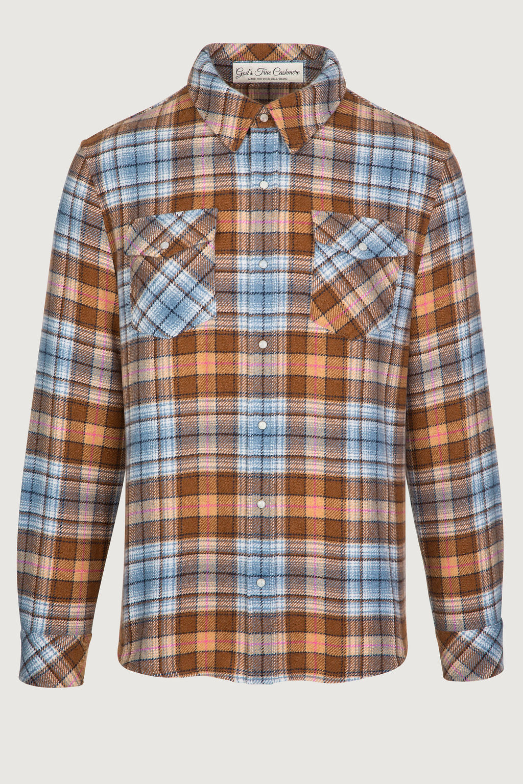 Nomad Tartan Cashmere Shirt