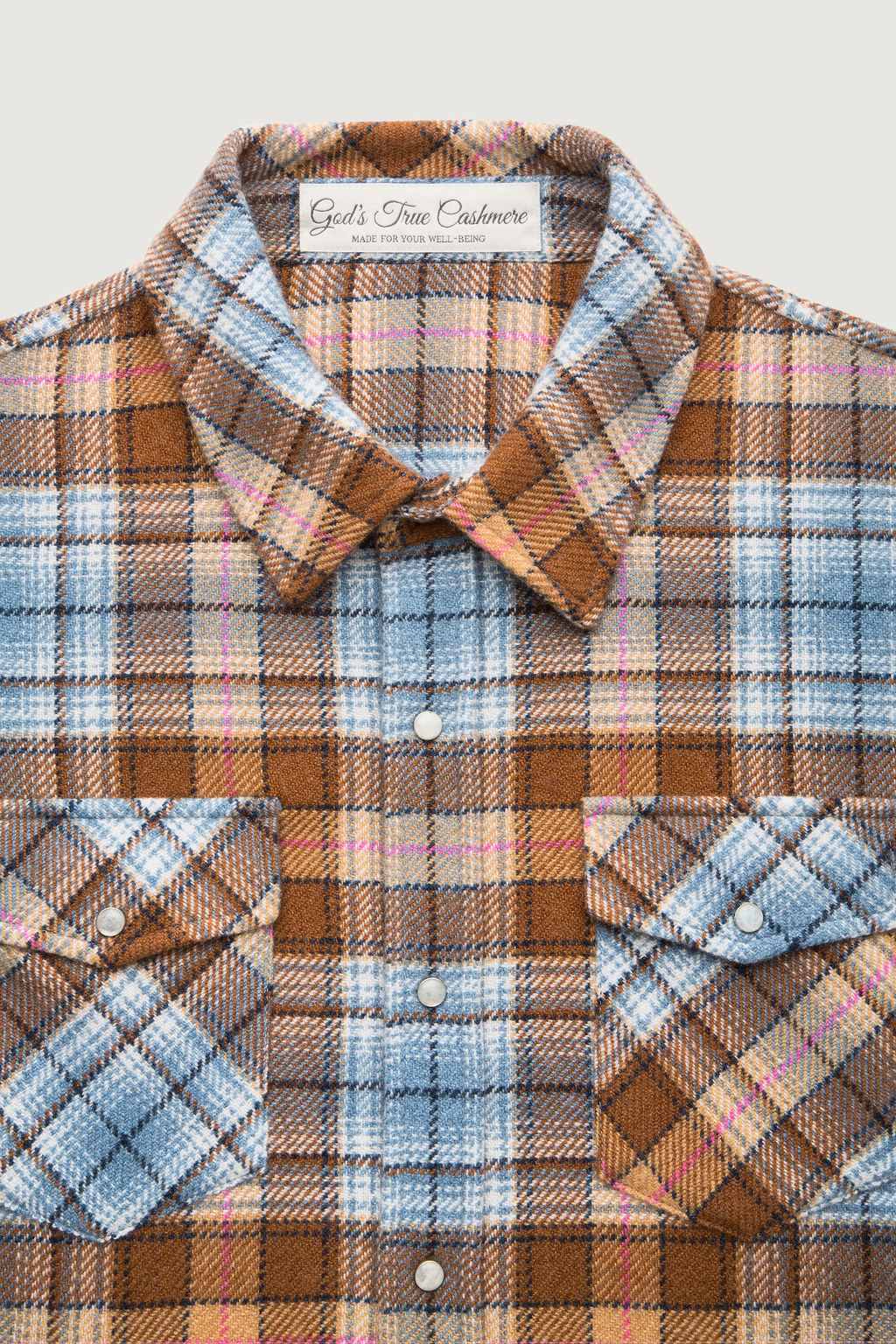 Nomad Tartan Cashmere Shirt
