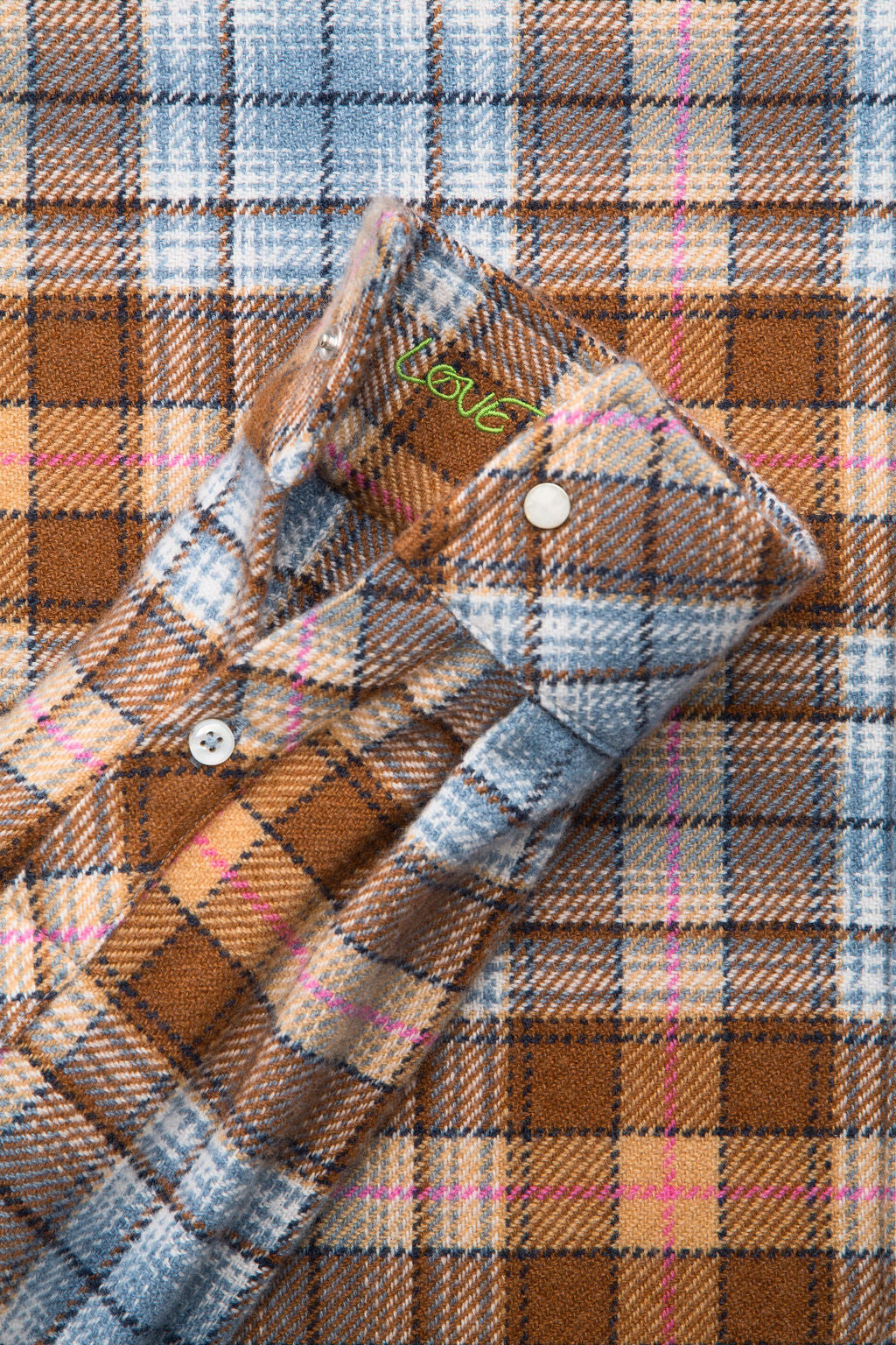 Nomad Tartan Cashmere Shirt