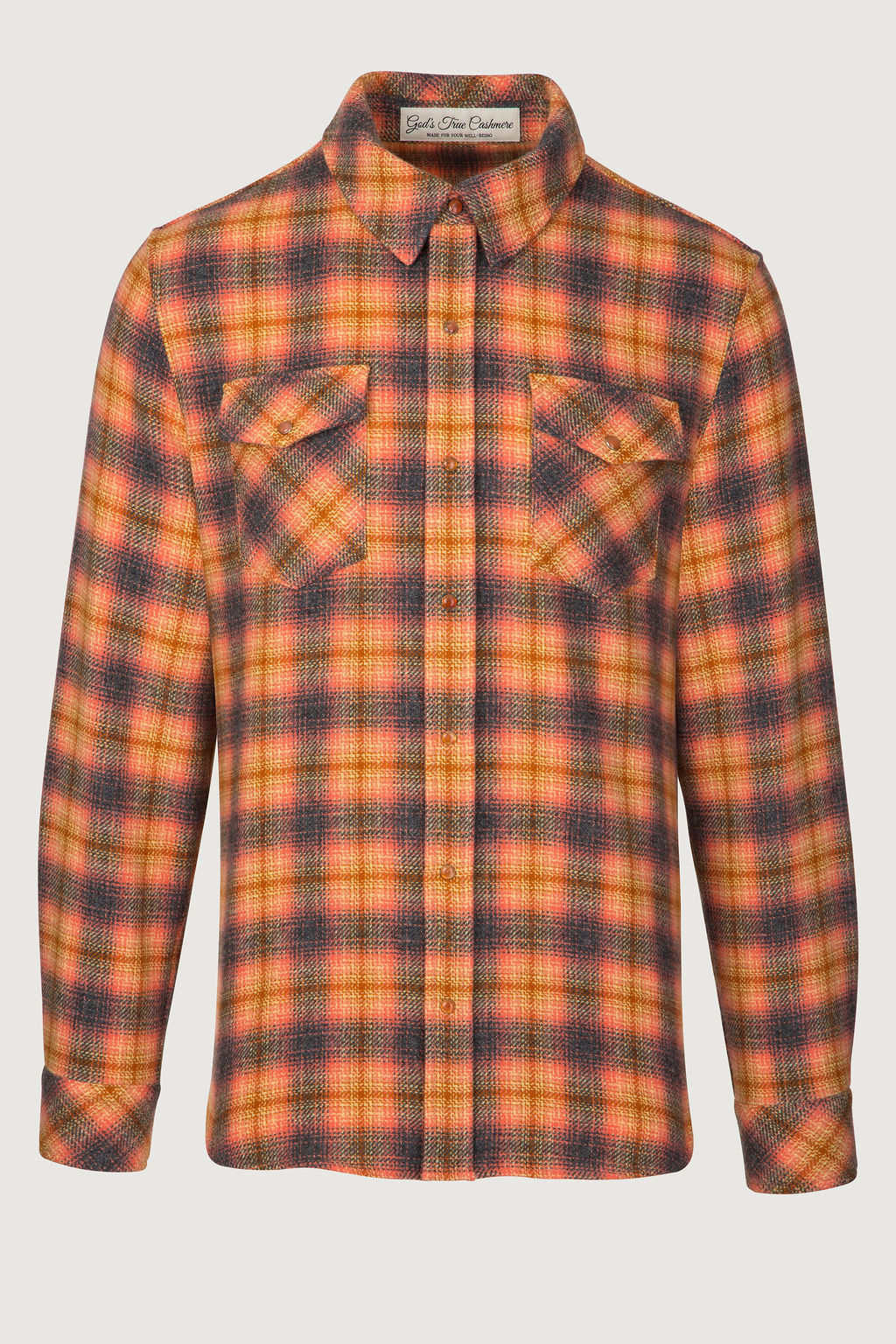 Seeker Plaid Cashmere Shirt