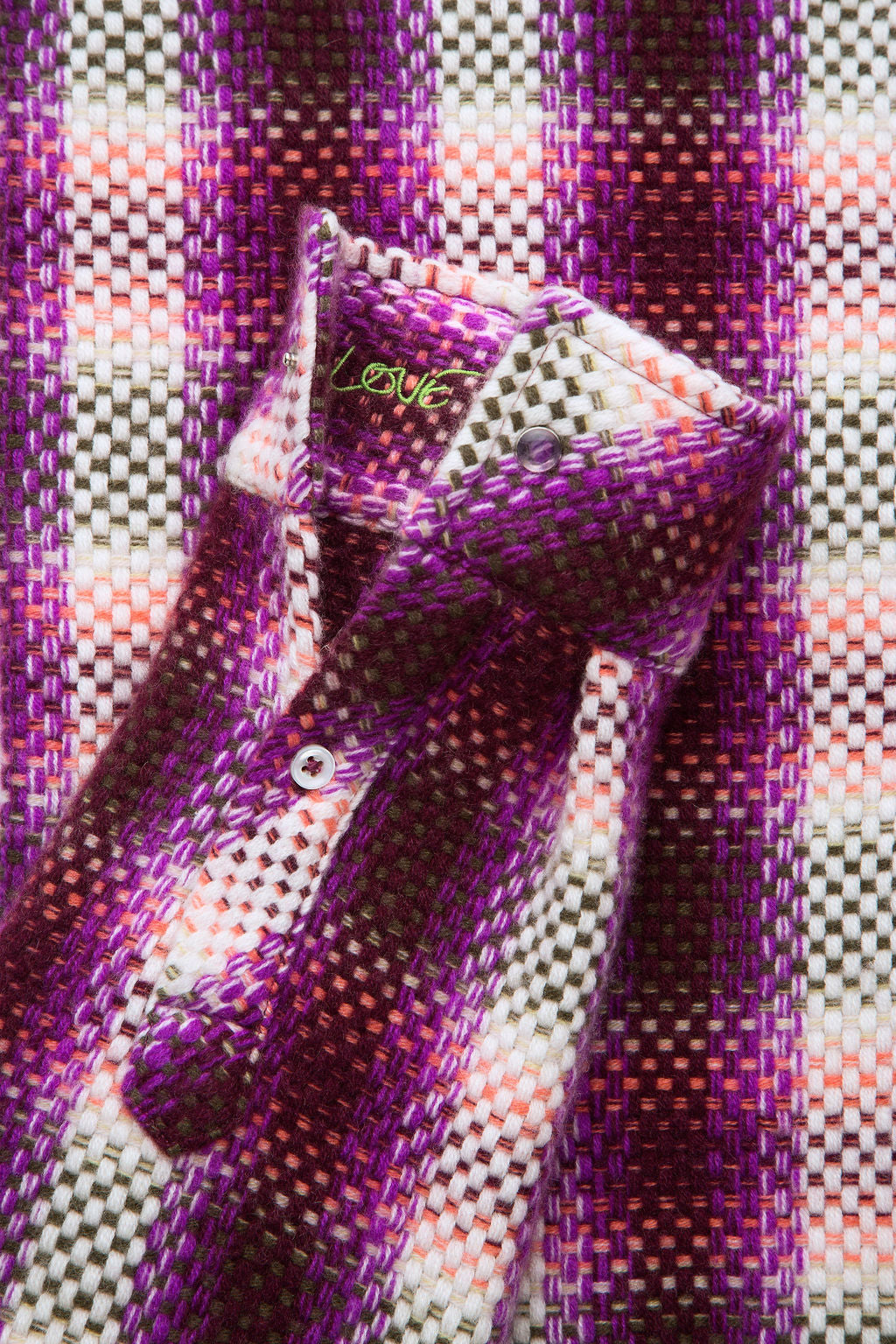 Frontier Plaid Cashmere Shirt