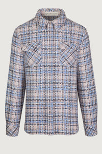 Rosewood Waffle Cashmere Shirt