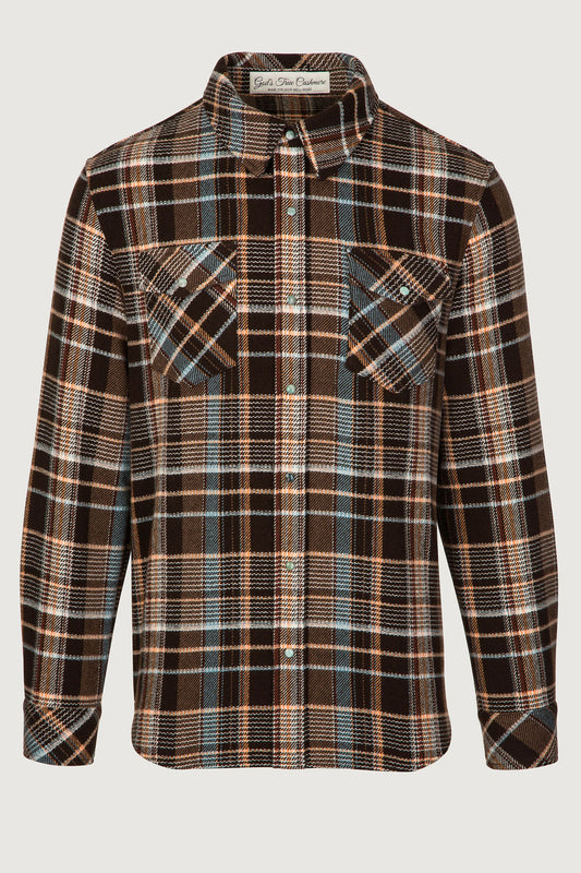 Wilderness Plaid Cashmere Shirt