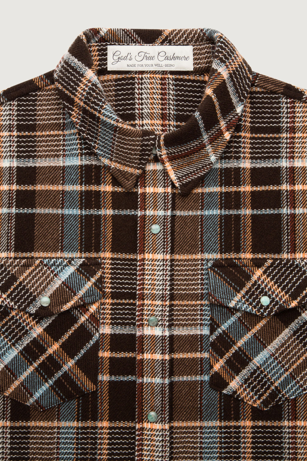 Wilderness Plaid Cashmere Shirt