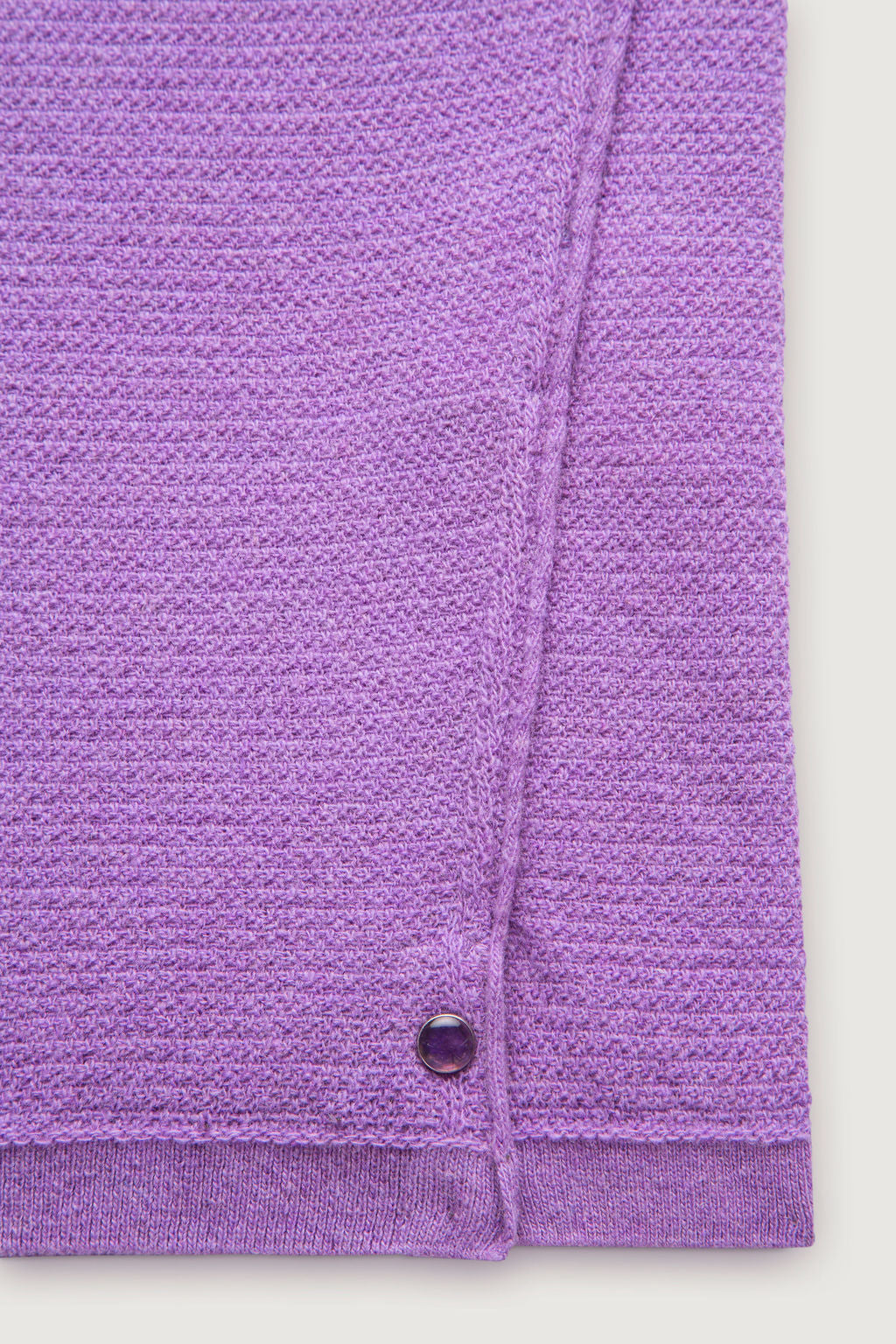 Lilac Signature Knit Cashmere T-Shirt