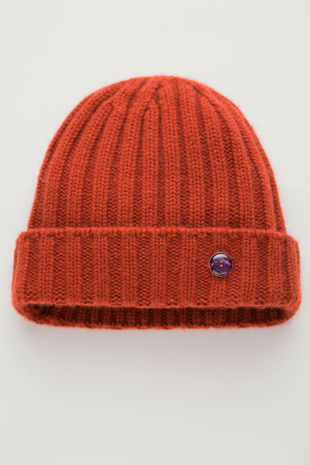 Sienna Cashmere Rib Beanie
